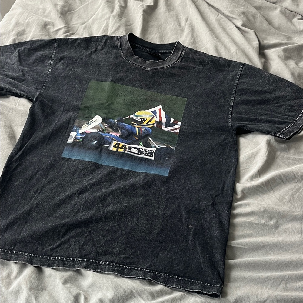 Lewis Hamilton Plus 44 Print Tshirt